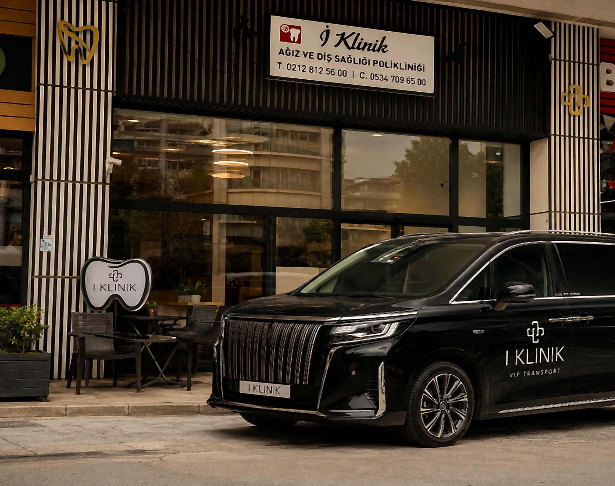 İ-Klinik VIP transfer outside our İstanbul clinic