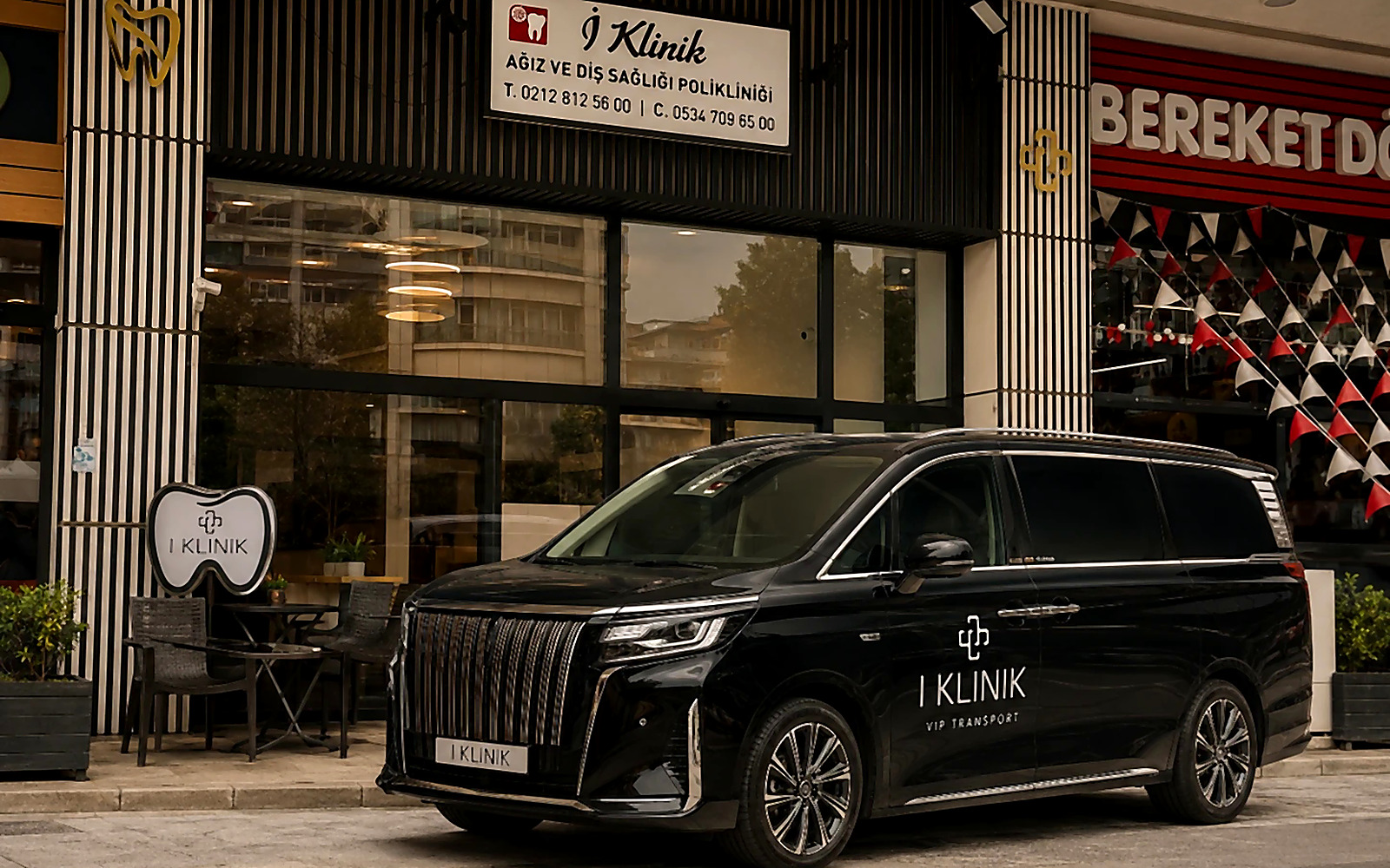 İ-Klinik VIP transfer outside our İstanbul clinic