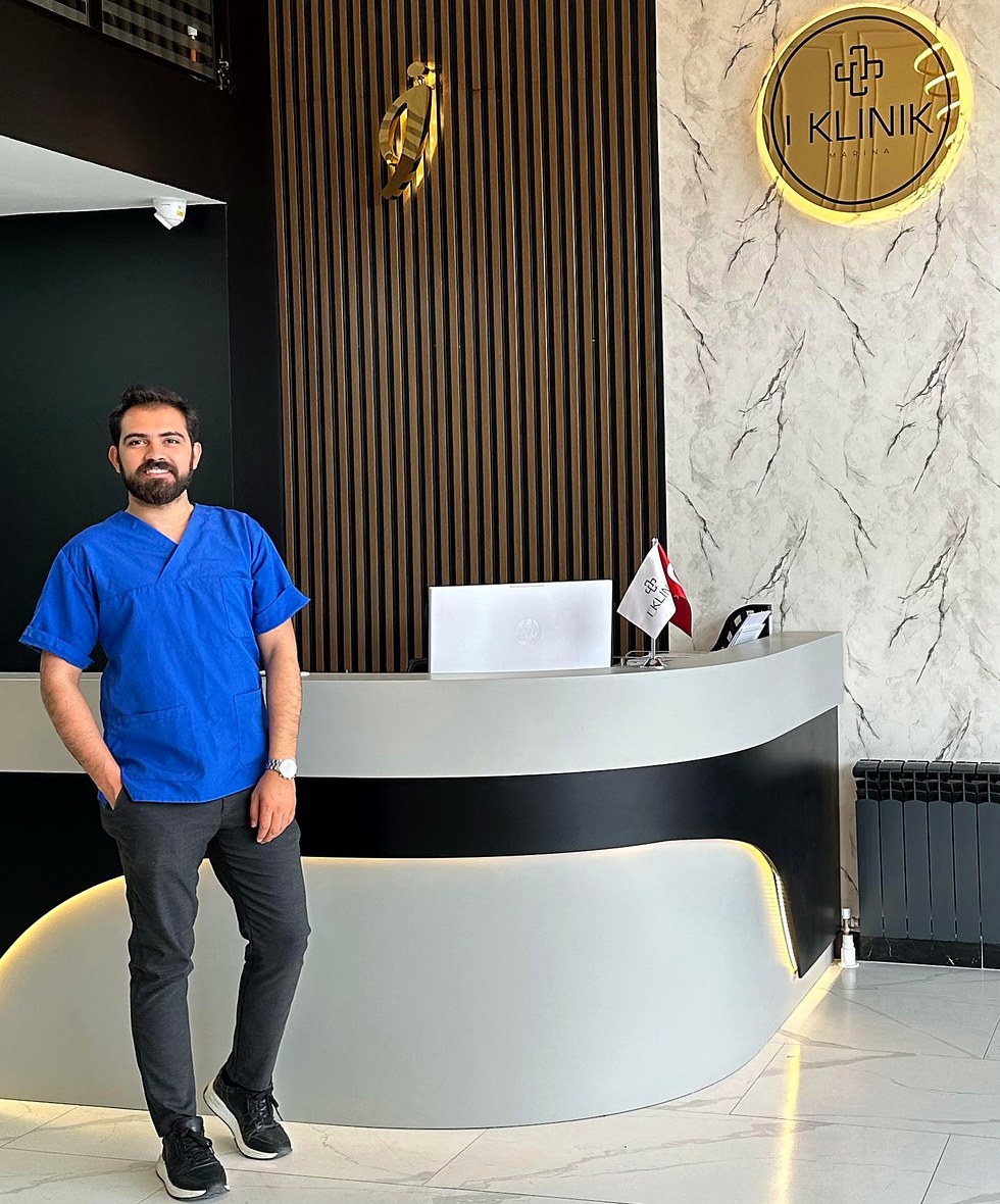 Dr. Ömer Faruk Aslan, co-founder and dentist at İ-Klinik
