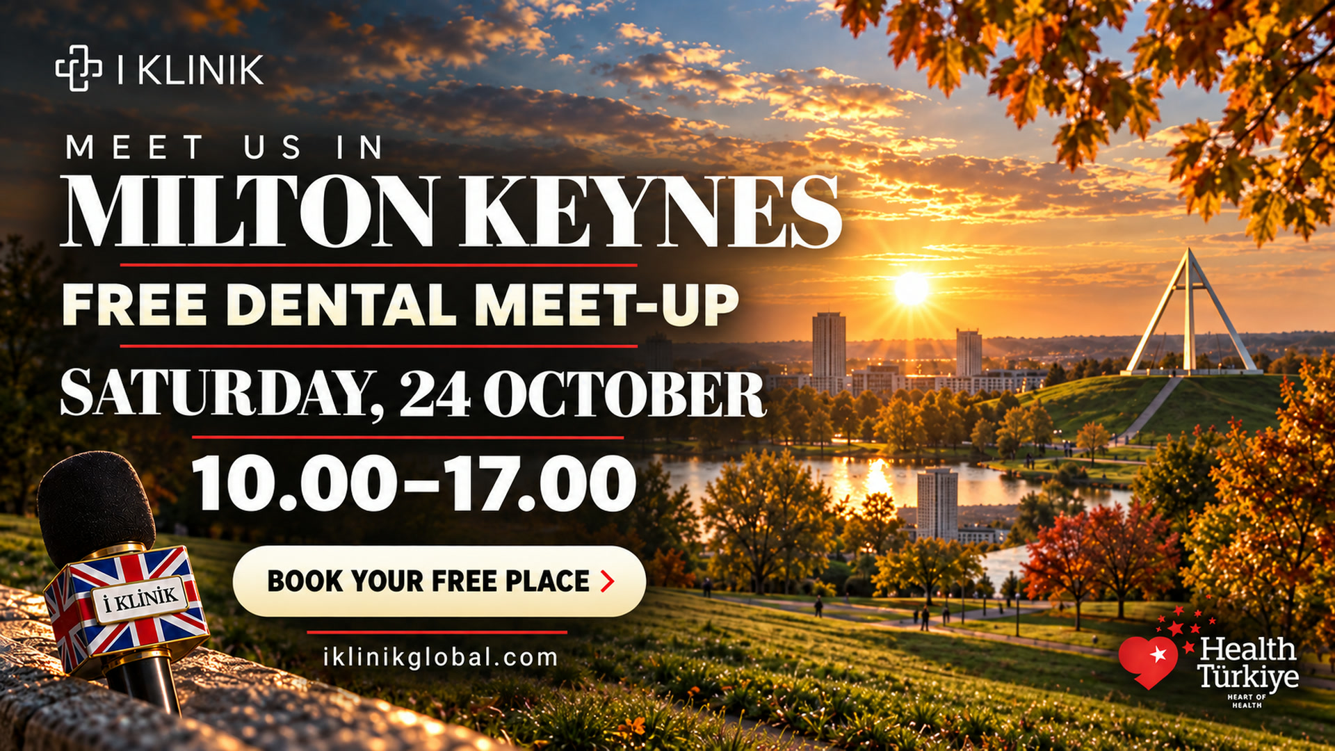 I Klinik Free Dental Meet-Up in Milton Keynes, Saturday 24 October 2026, 10:00–17:00